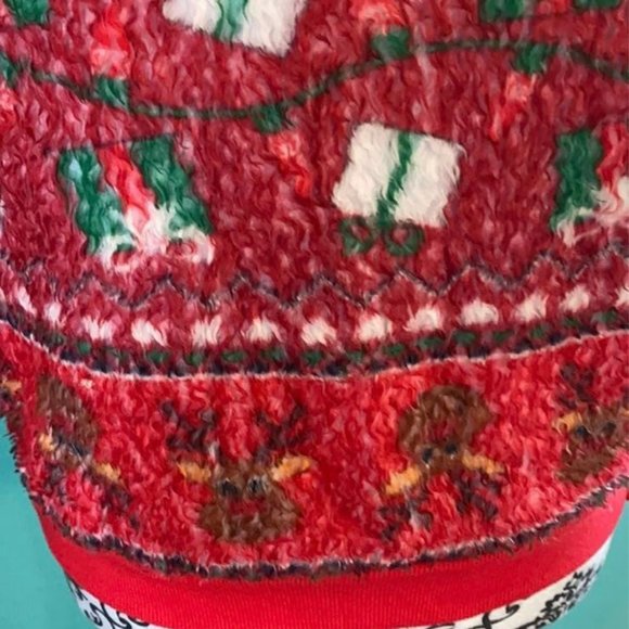 Holiday Christmas Soft Fuzzy Ugly Sweater - Picture 3 of 6